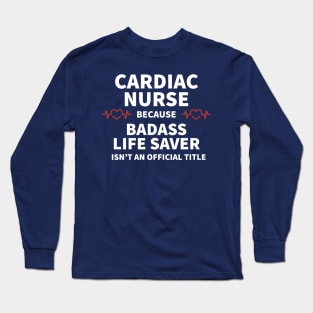 Cardiac Nurse Long Sleeve T-Shirt